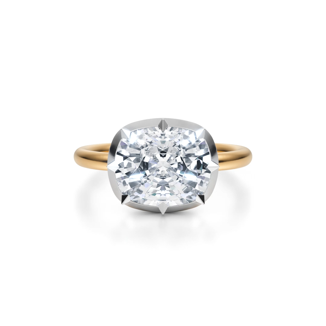 Zendaya Lab Grown Diamond Engagement Ring 360° view