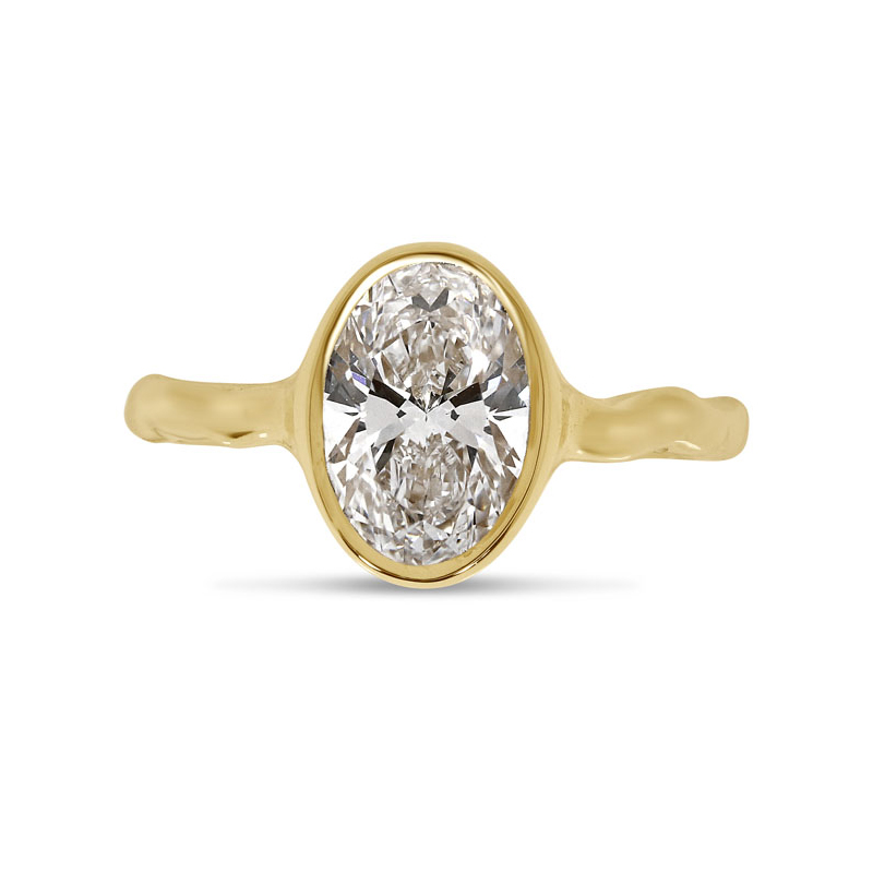 Bezel Engagement Rings