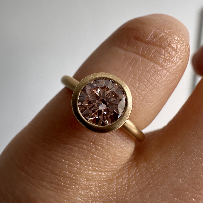 Bezel Engagement Rings