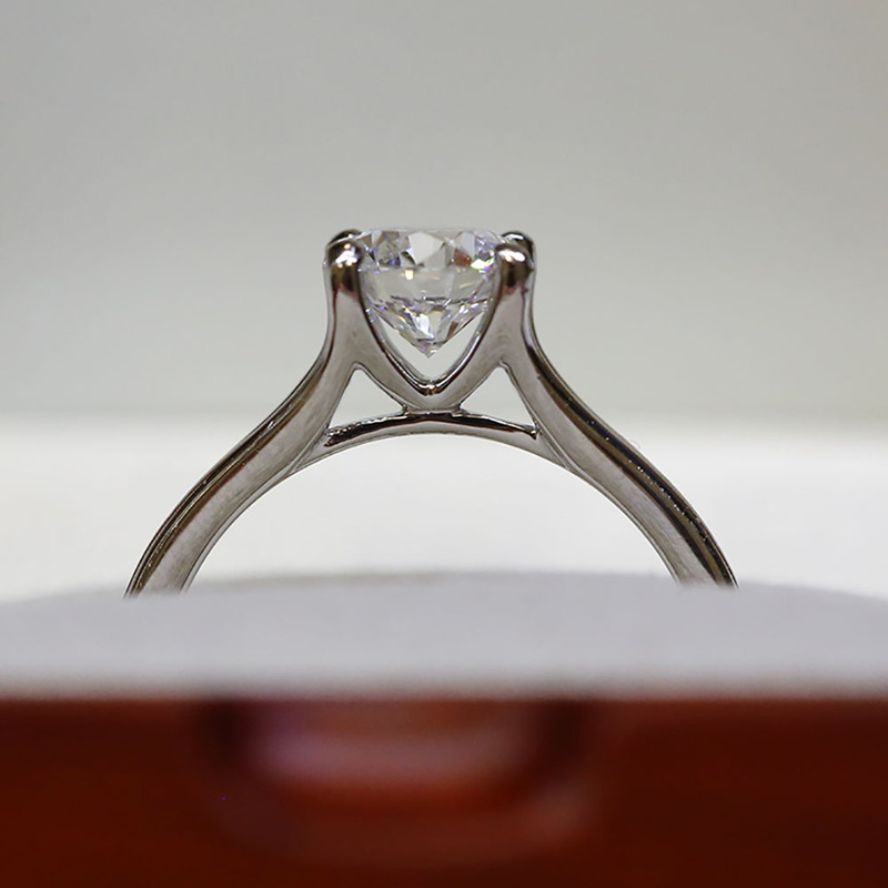Floating Engagement Rings