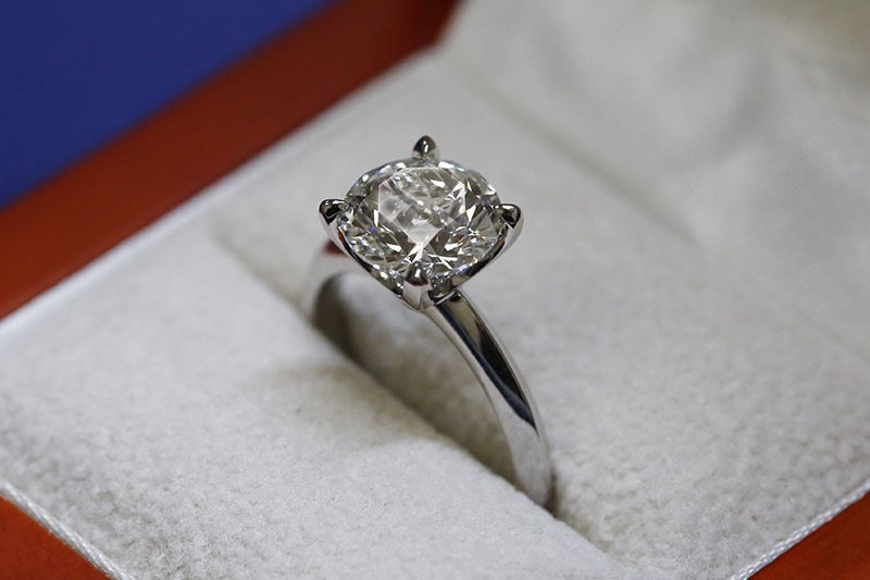 Knife Edge Engagement Rings