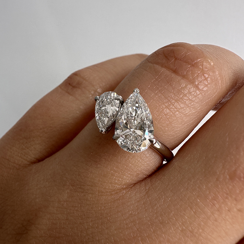 Toi et Moi Engagement Rings