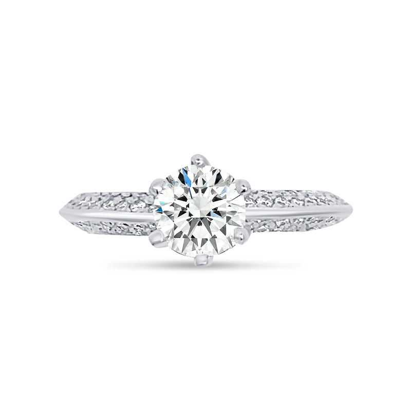 Knife Edge Engagement Rings