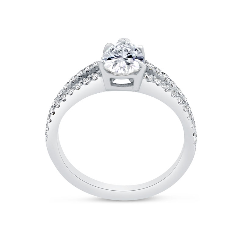 Split Shank Engagement Rings