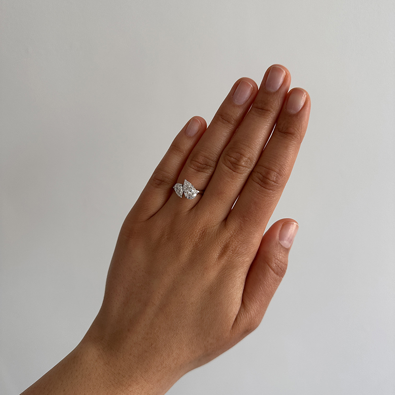 Toi et Moi Engagement Rings