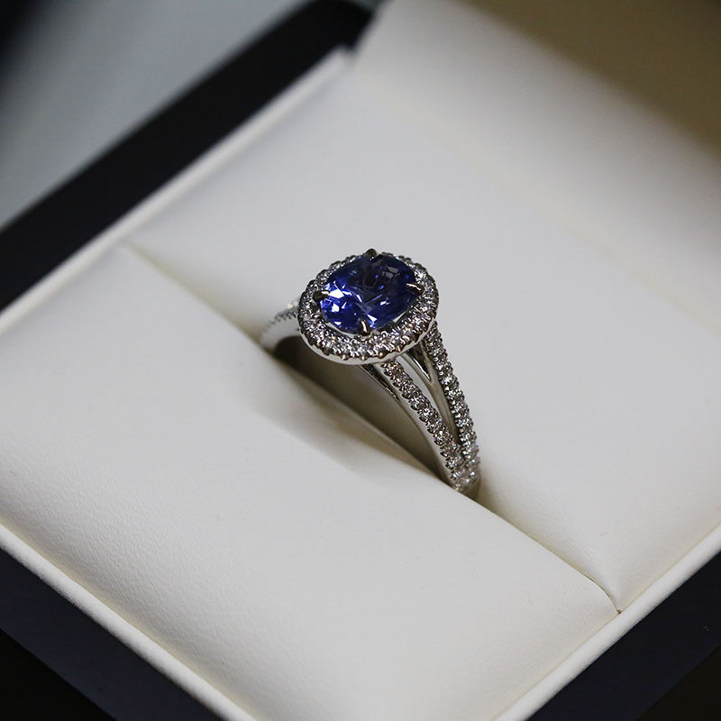 The History of Blue Sapphire Engagement Rings