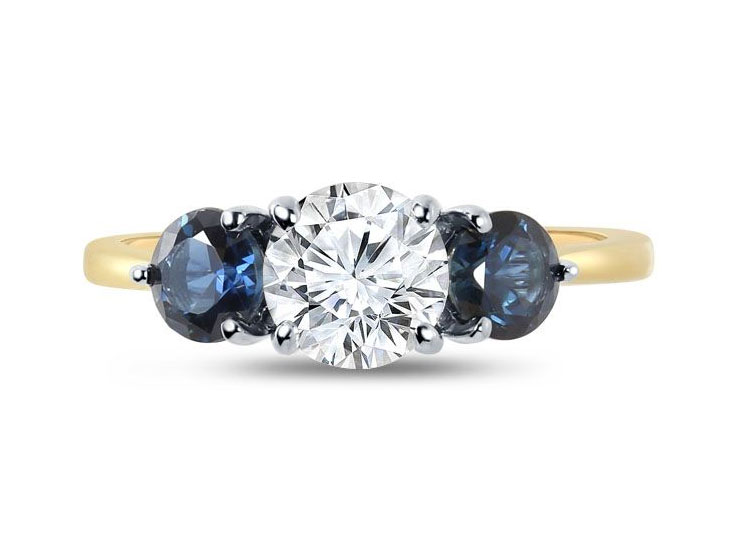 Create a Bespoke Blue Sapphire Engagement Ring