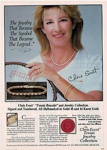 Tennis Bracelet — Chris Evert