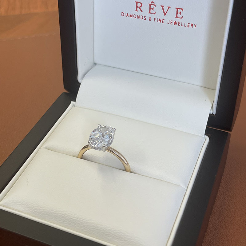 Hailey Bieber Design engagement ring design
