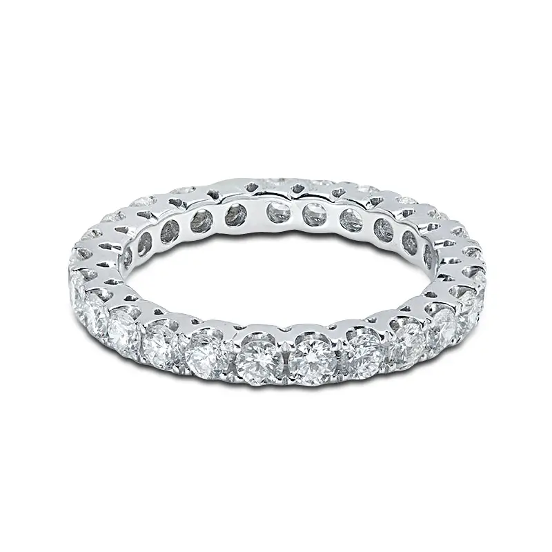 2.7mm Micro Setting Diamond Eternity Ring - Reve Diamonds